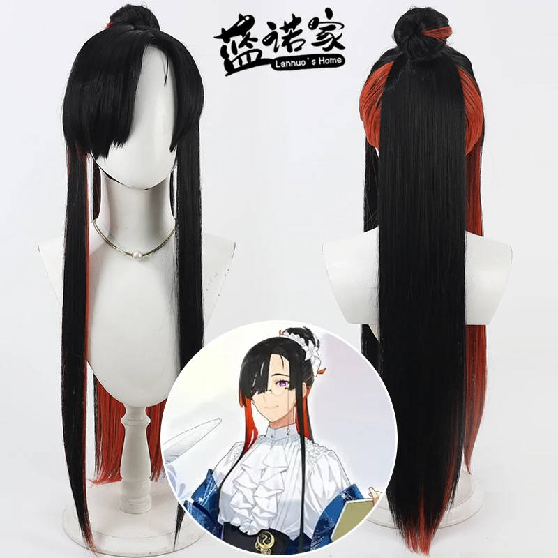 Game Fate Grand Order Miss Crane Cos Cosplay Wig Halloween Party Prop Synthetic Hair Heat Resistant Fiber + Wig Cap