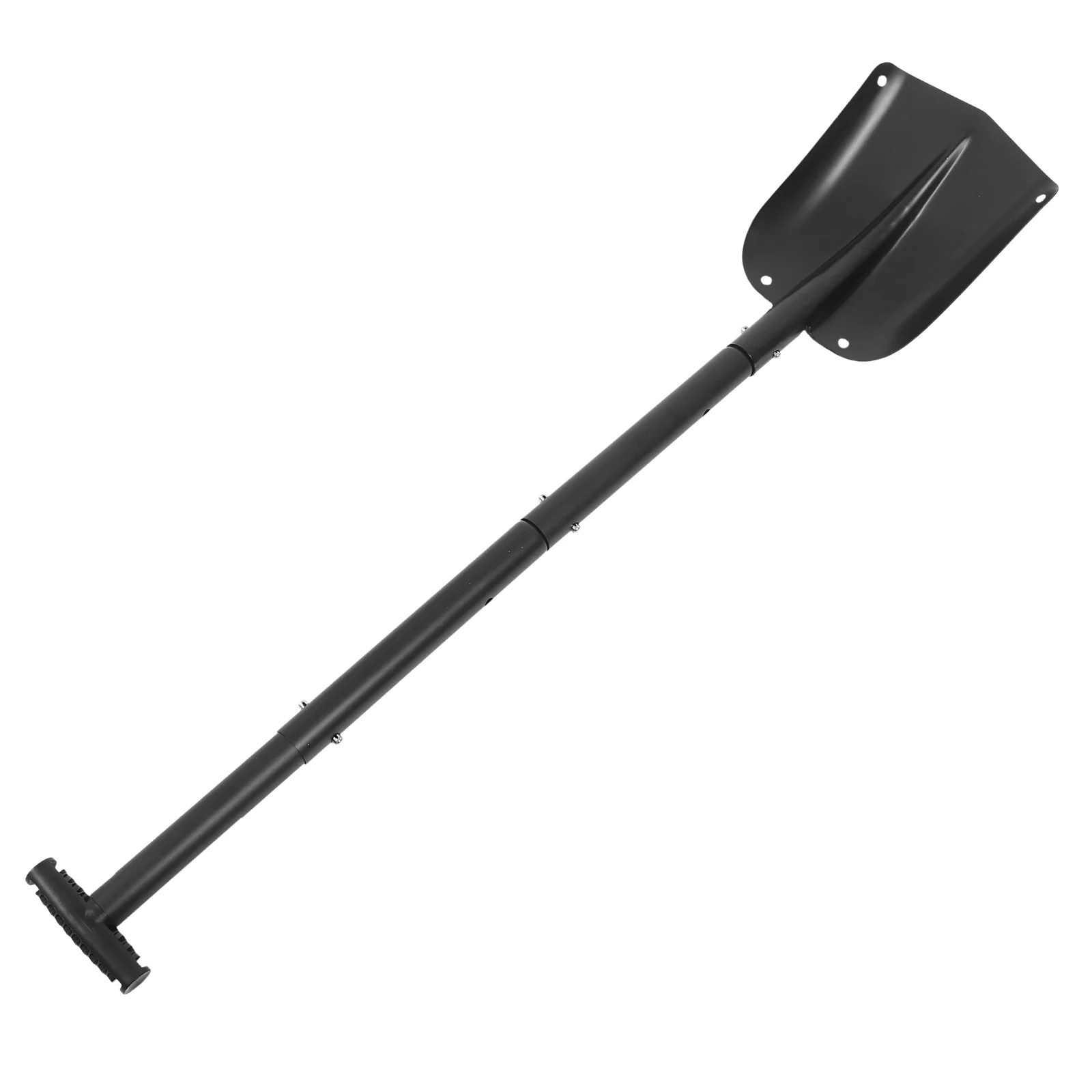 Ice Scooper Snow Winter Removal Tool Mud Outdoor Deicing Lengthen Black Retractable Car Emergency