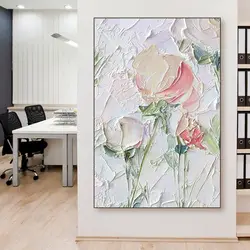 GATYZTORY 60*120cm Painting By Numbers Flowers Acrylic Paint By Numbers Large Size Wall Art For Living Room Home Decors