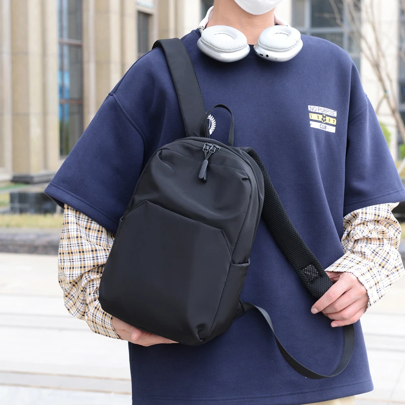 

Men's Waterproof Nylon Trekking Backpack – Lightweight Hiking Bag for Outdoor Cycling, Camping & Travel – Durable Small Storage