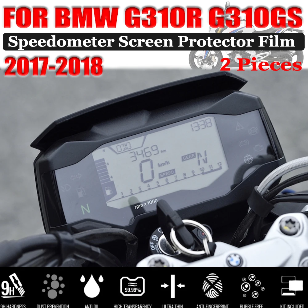 For BMW G310R G310GS G 310 R G 310 GS G310 GS G310 R GS 2017-2018 Motorcycle Cluster Scratch Protection Film Screen Protector