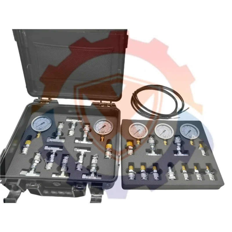 OEM New High Quality Excavator Hydraulic Pressure Gauge Group Oil   Test