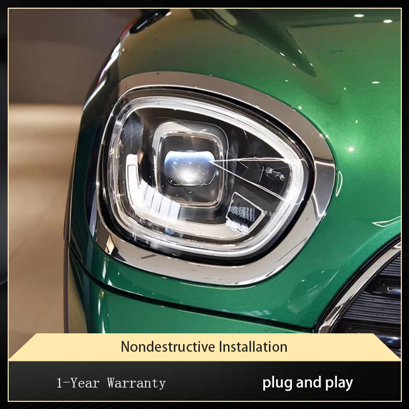 

Powerful Headlights for Cars BMW MINI Countryman F60 2016-2020 New Projector Lens Lamp DRL Full LED Turn Signal Car Accessories
