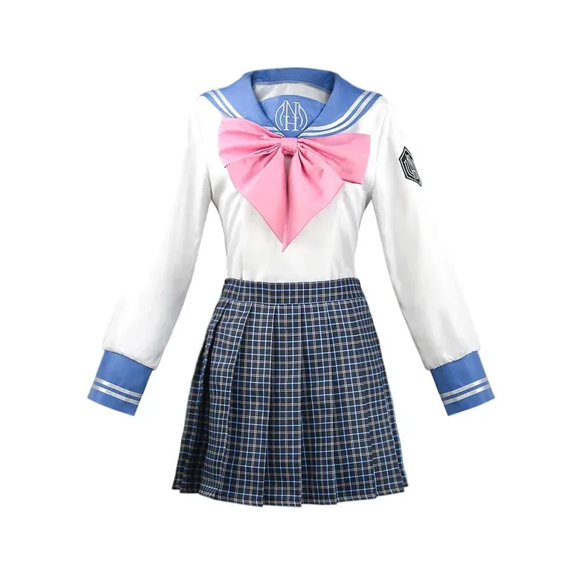 

vivi 2025 Danganronpa Maizono Sayaka Cosplay Costume School Girl Uniform Women Skirt Set Halloween Party Carnival Clothing Dress