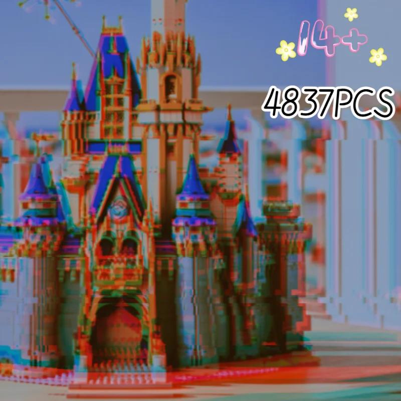 In Stock 4837PCS Tower and Grounds Building Blocks High Difficulty Adults Assembly Bricks Model Toy for Friends Party Gifts