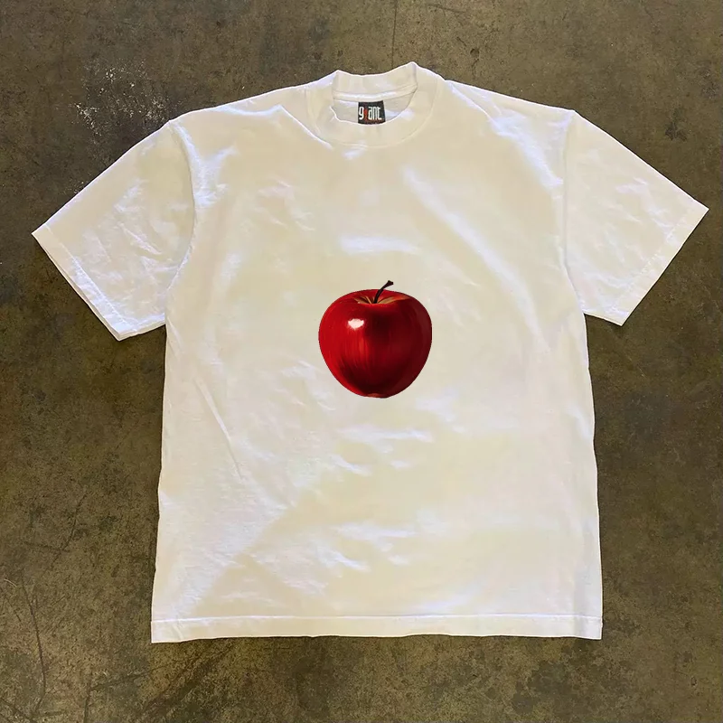 純綿二重糸半袖tシャツ-ルーズフィット-レディース-ヘビーウェイト-カップル向け-高品質-diy編み物素材