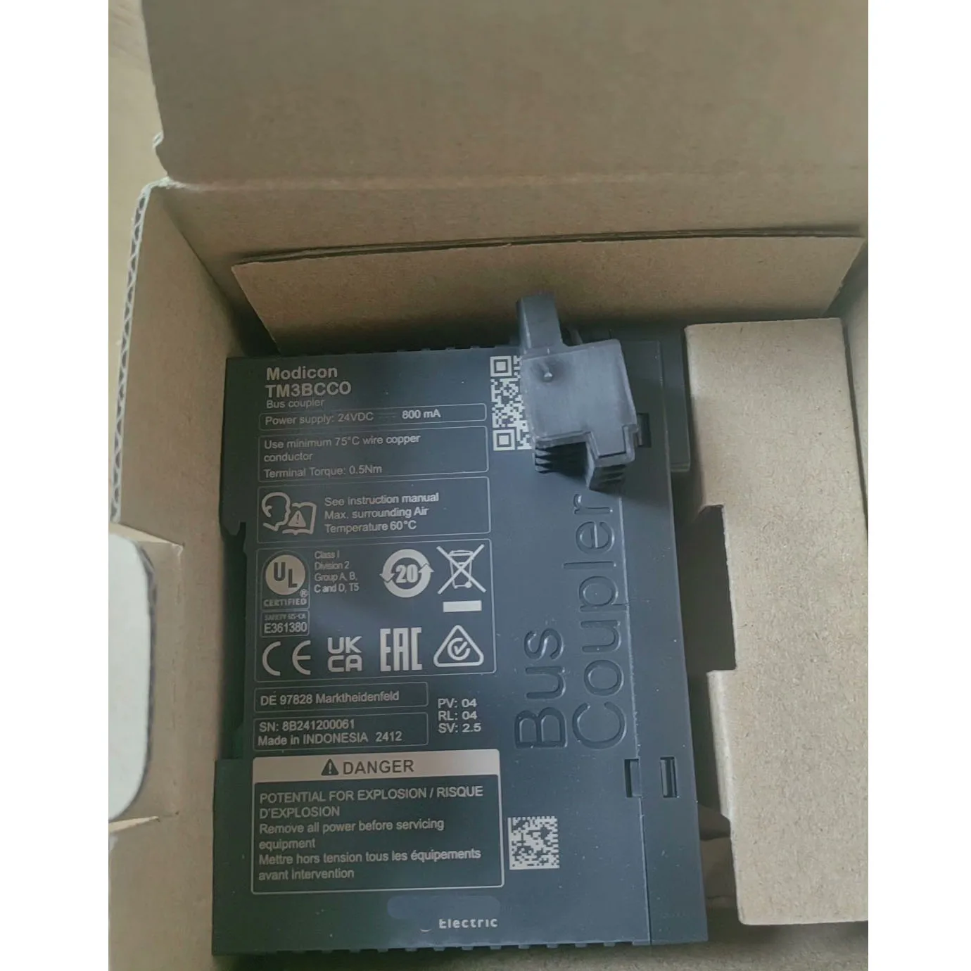 Picture 5: Original new TM3BCCO Interface module