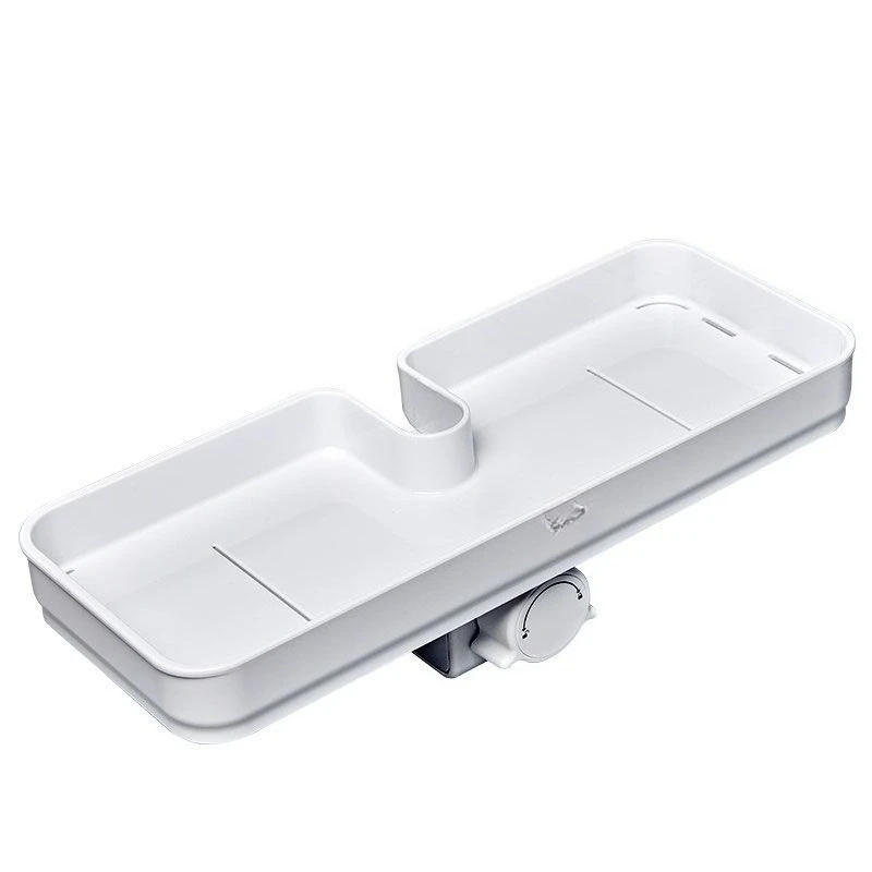 

Bathroom small square box shower rack