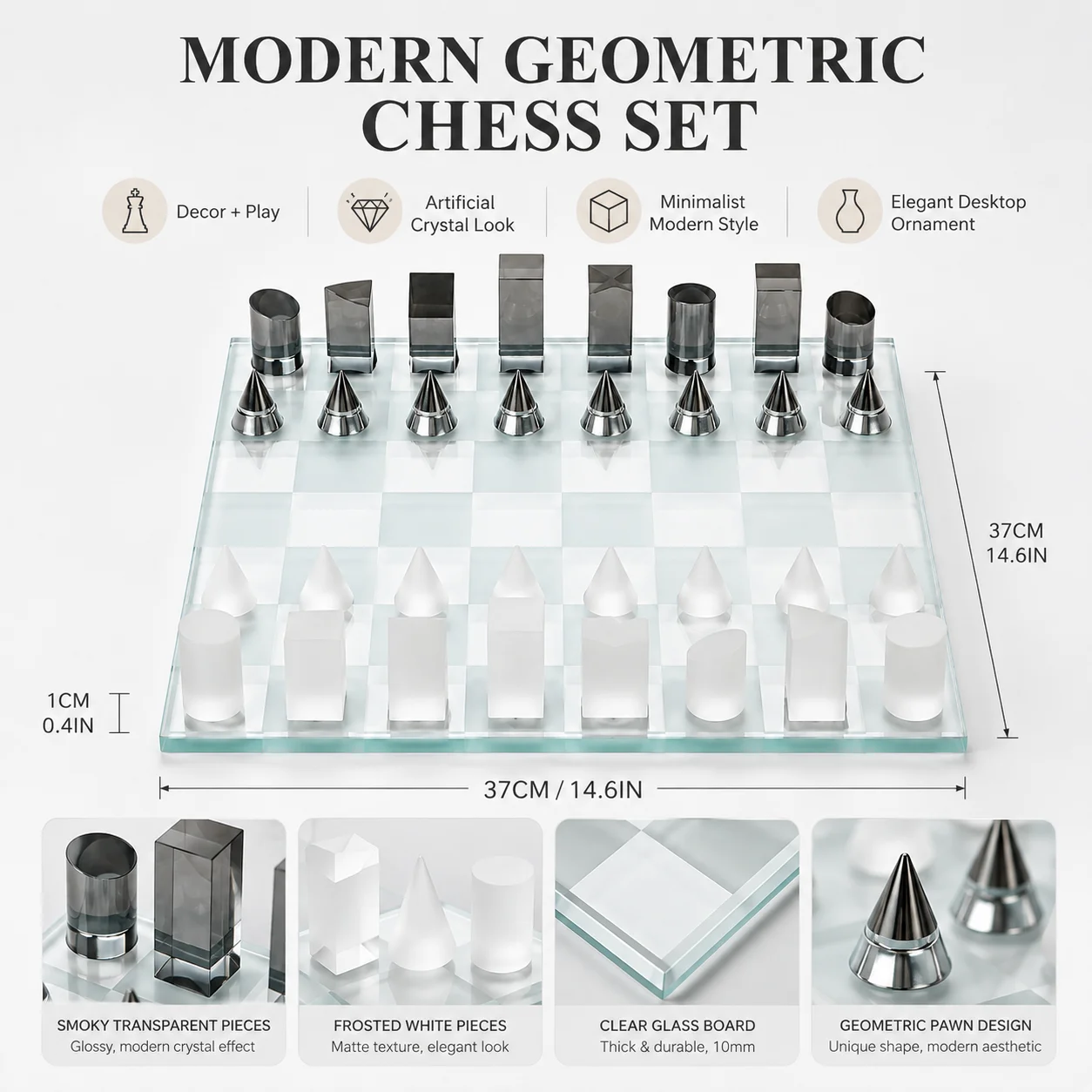 Exquisite chess decoration cre - Book Party Games review and price