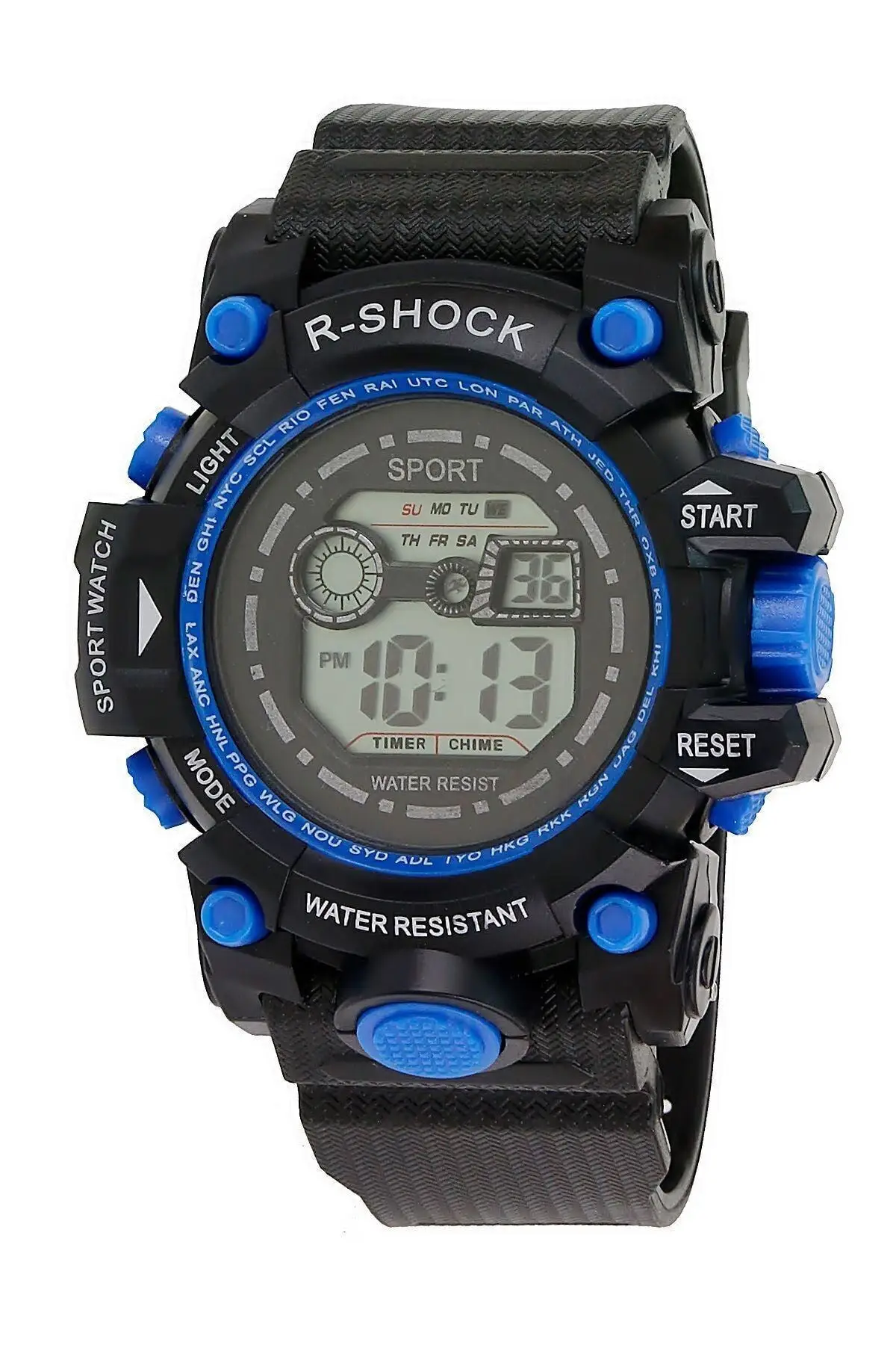 C & t Sport Digital Young Men Wristwatch Clock