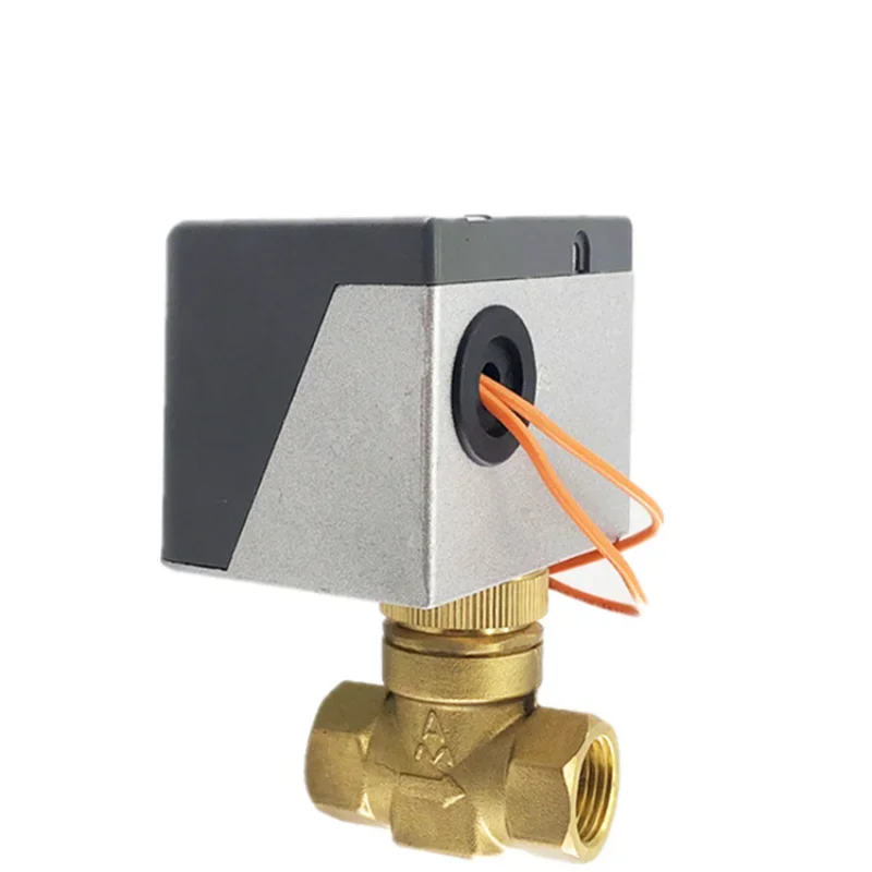 

Electric two-way valve Fan coil central air conditioning electric two-way valve project
