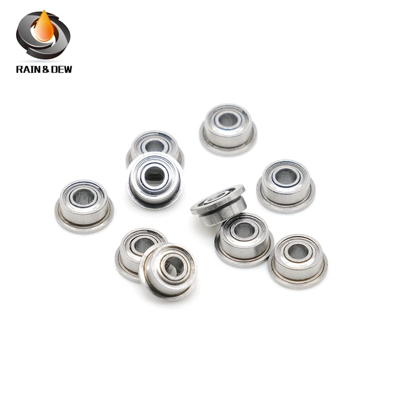 

MF52ZZ Flange Bearing 2x5x2.5 mm ABEC-7 ( 10 PCS ) Miniature Flanged MF52 Z ZZ Ball Bearings