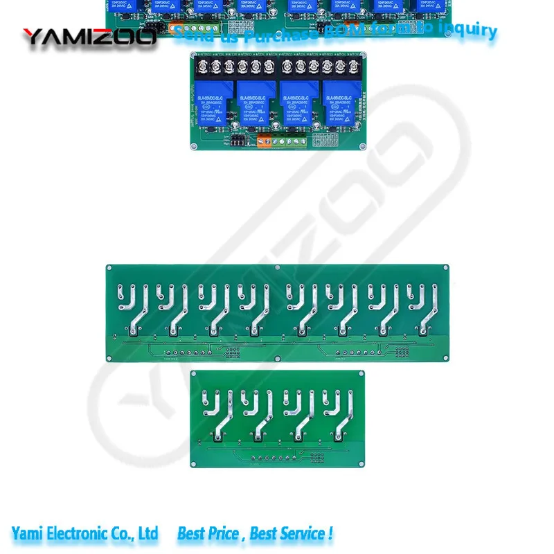 4-8-Kanal-Relaismodul 30A mit Optokoppler-Isolation 5V 12V 24V unterstützt Hoch- und Niedrigpegel-Auslösung – Detail 7