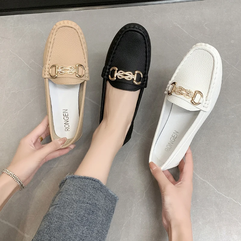 

Женские повседневные слипоны на плоской подошве, туфли Мэри Джейн, весна-осень 2026, новые модные кроссовки, женские лоферы на плоской подошве с круглым носком, однотонная мягкая подошва