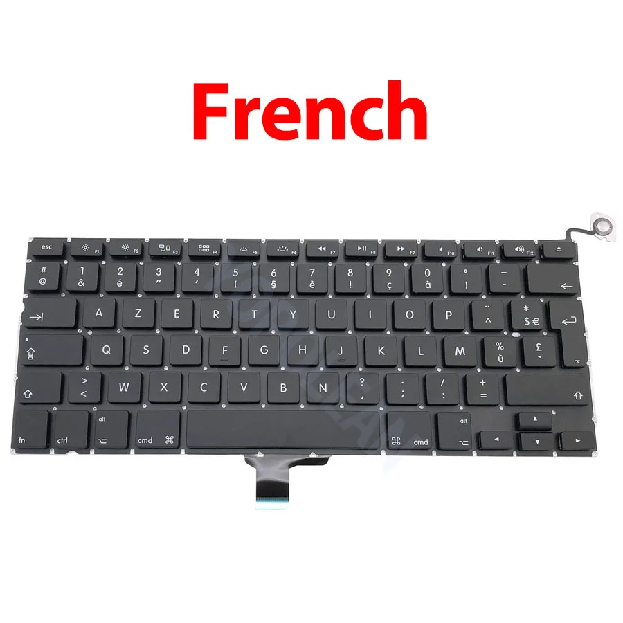 New A1278 Keyboard with screw For MacBook Pro 13'' A1278 US UK