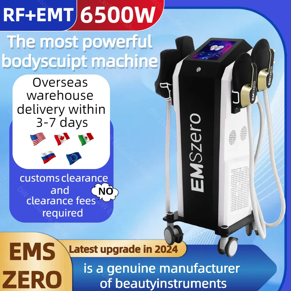 6500W NEO 15Tesla EMSzero Ultra Machine Professional Body Slimming Muscle EMS Electromagnetic Stimulate Buttock Toning