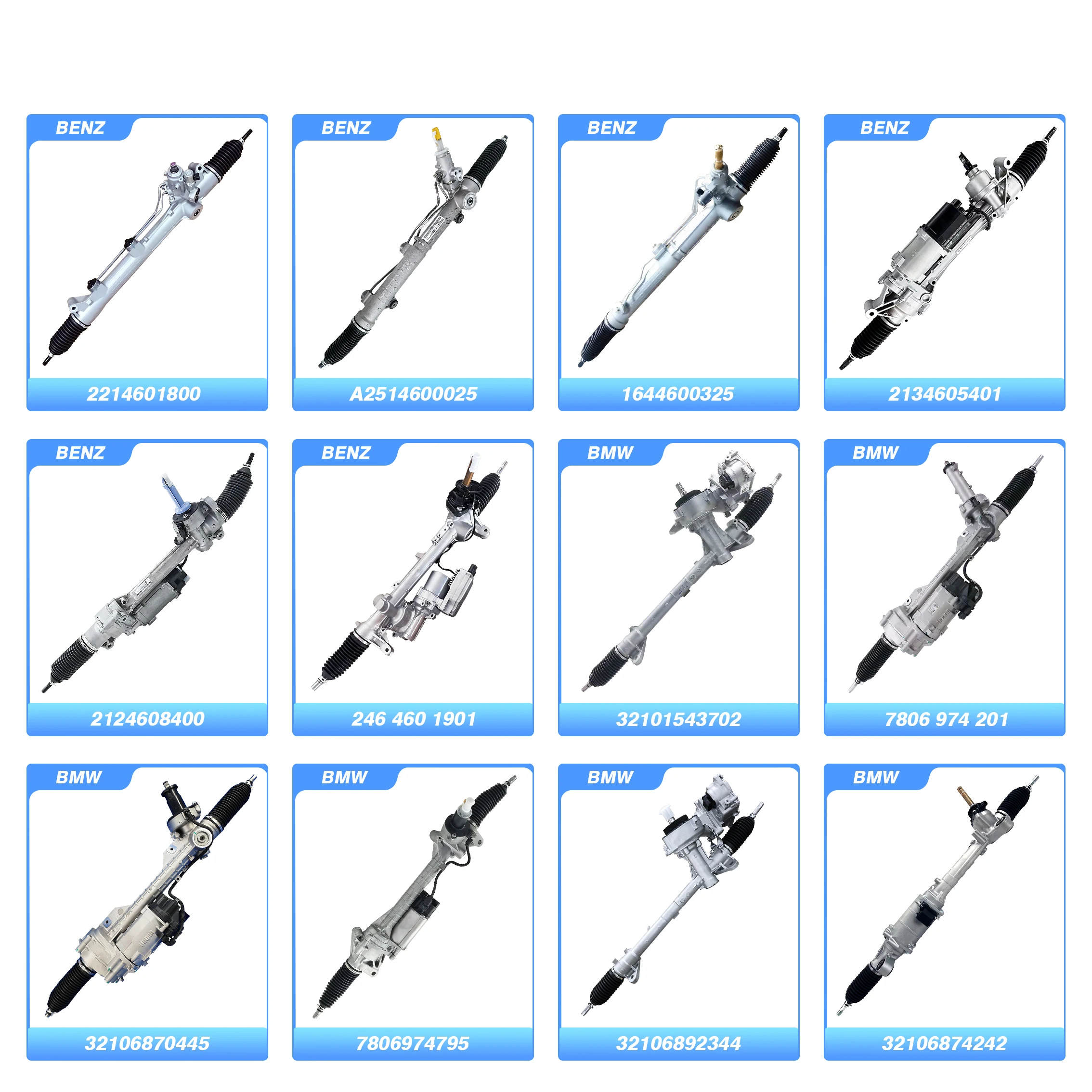Auto Part RHD Electronic Steering Rack for  W213 2016 2134605401