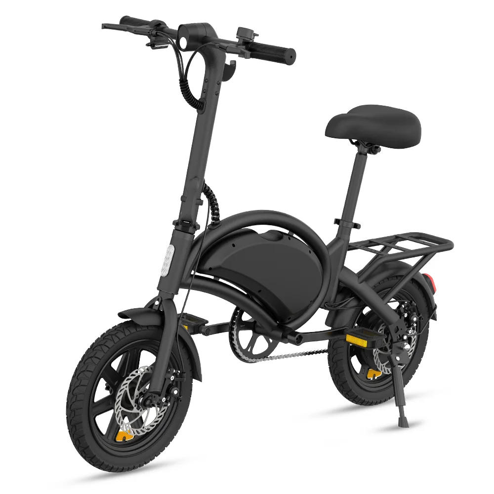 【1 Year Warranty】DYU D3F Electric Bicycle Peak 500W Motor 36V7.8AH Lithium Battery Electric Bike,20mph city E-bike UL2849