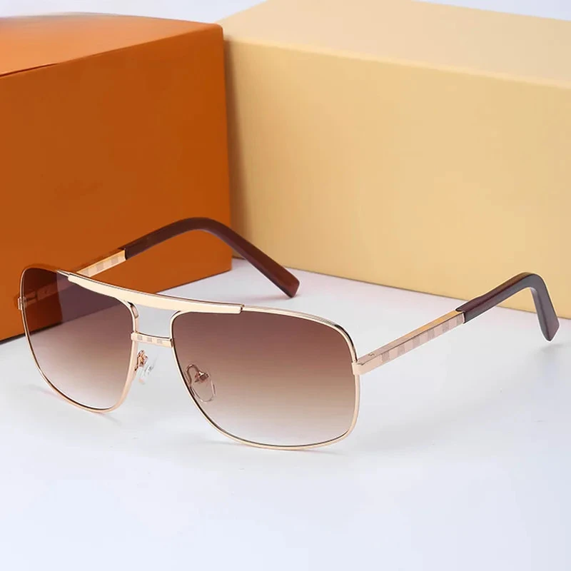 Vintage Square Men Sunglasses Brown 2026 Luxury Brand Retro Classic Sun Glasses For Man UV400 Wholesale Oculos De Sol Masculino