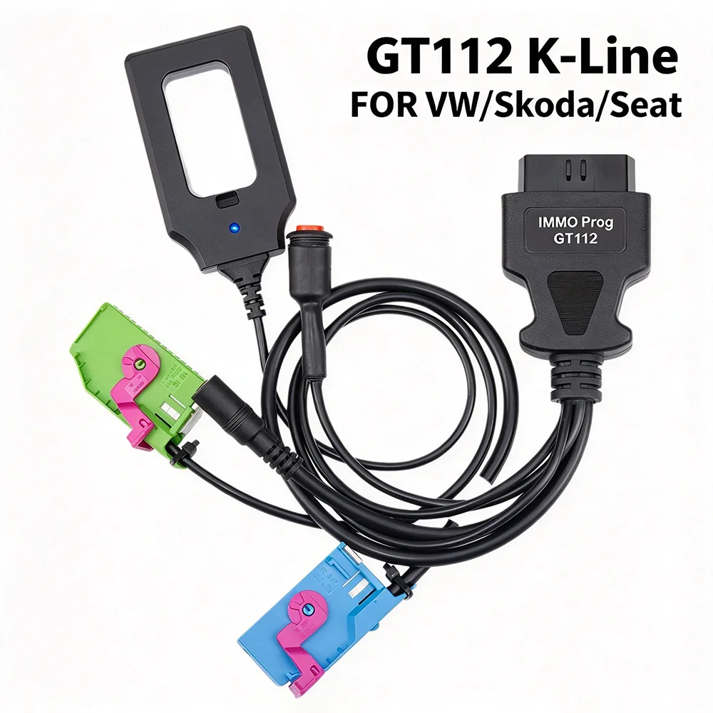 GODIAG Test Platform GT112 K-Line FOR VW/Skoda/Seat 2nd & 3rd Dashboard IMMO Key Matching Test Platform Cable