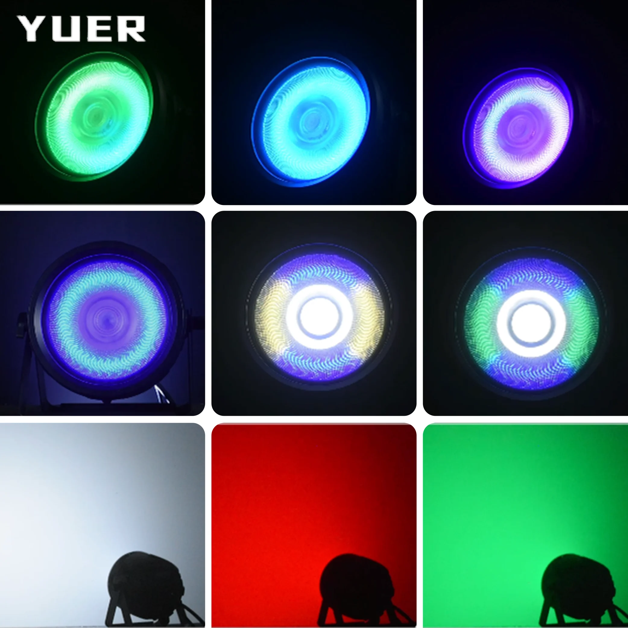 

IP66 60W COB LED Par light Waterproof Seetronic connector Wall wash effect DMX512 for DJ Disco Wedding party Club Bar