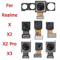 Backside Back View Facing Selfie Front Camera Module For Realme X X2 Pro X3 Rear Big Camera Replacement Spare Parts