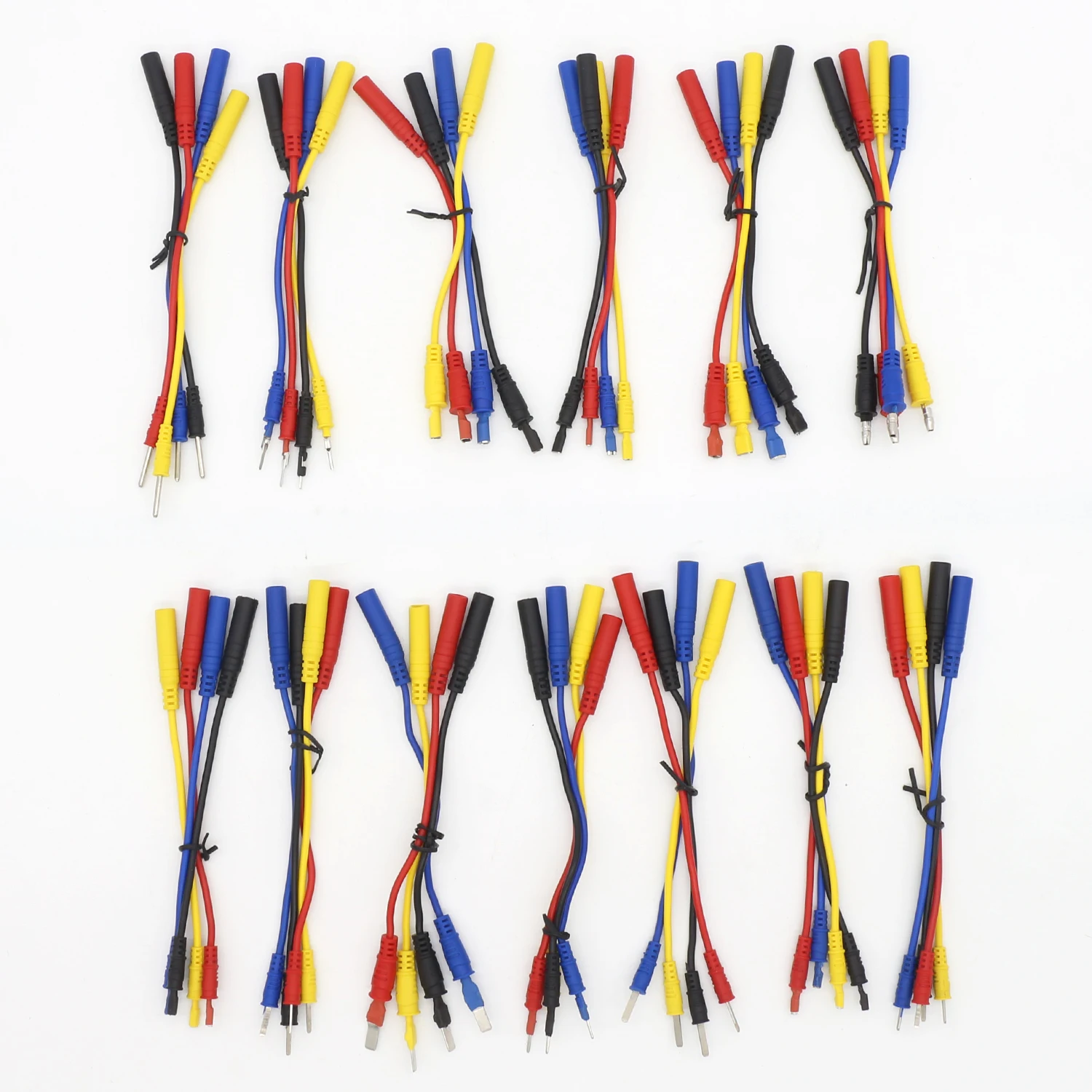 Kit de cables de prueba de coche de alta calidad, caja de conexiones de prueba Universal, herramienta de reparación de automóviles, sonda multímetro, 70 Uds.