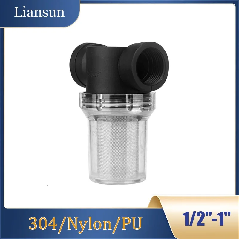 

1I2" 3I4" 1" Tap Water Pre-Filter - For Fish Tanks, Ponds, Water Towers (Rural & Household Use)