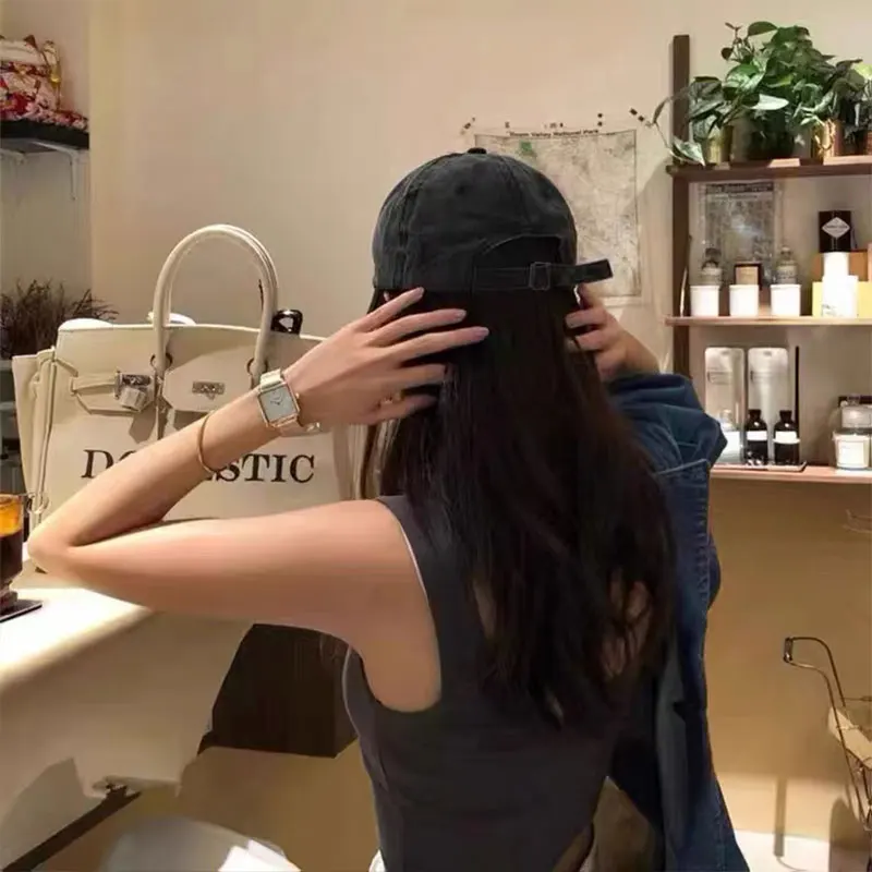 أزياء الرياضة قبعة القطن لينة أعلى قناع قبعات عارضة في الهواء الطلق Snapback قبعة القطن قبعة بيسبول للرجال والنساء #2