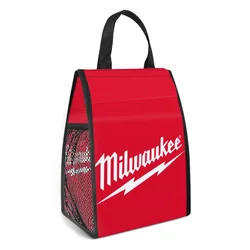 Popular W-milwaukeed Logo Lunch Bags Girls Large-capacity  Bag Insulated Thermal Portable for Travel Picnic