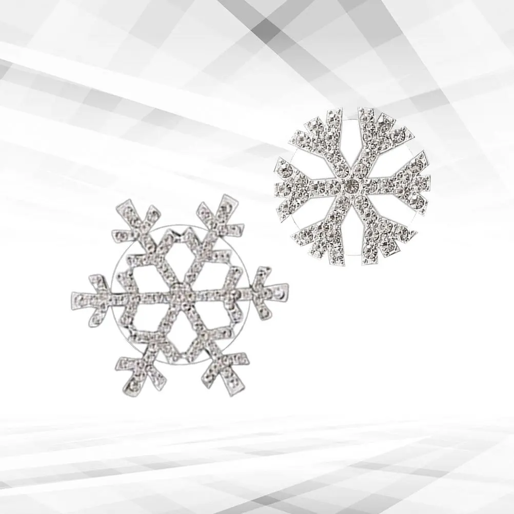 

2Pcs Car Perfume Clip Snowflake Shape Air Freshener Diffuser Clip Universal Fit Car Decor Essential Oil Aromatherapy