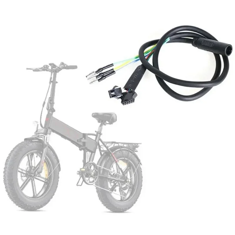 1PCS-Electric Bike Motor Connection Cable For Engwe EP-2 Pro E-Bicycle Waterproof Wiring Motor Cable For Ebikes