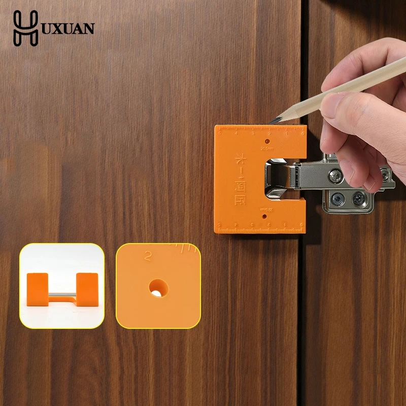 Limit Installation Piece Back Magnetic Fixed Plastic Sheet Portable Fixator Multi Functional Hinge Installation Auxiliary Tools
