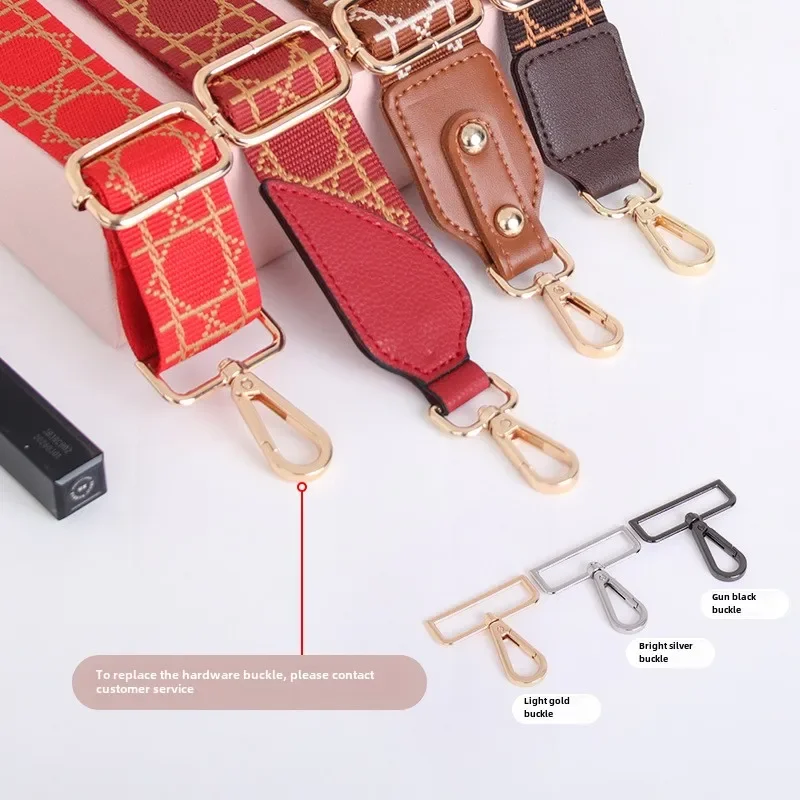 Customizable women's bag straps for Shoulder and crossbody  handbag strap Width 3.8cm Adjustable Webbing  bag accessories