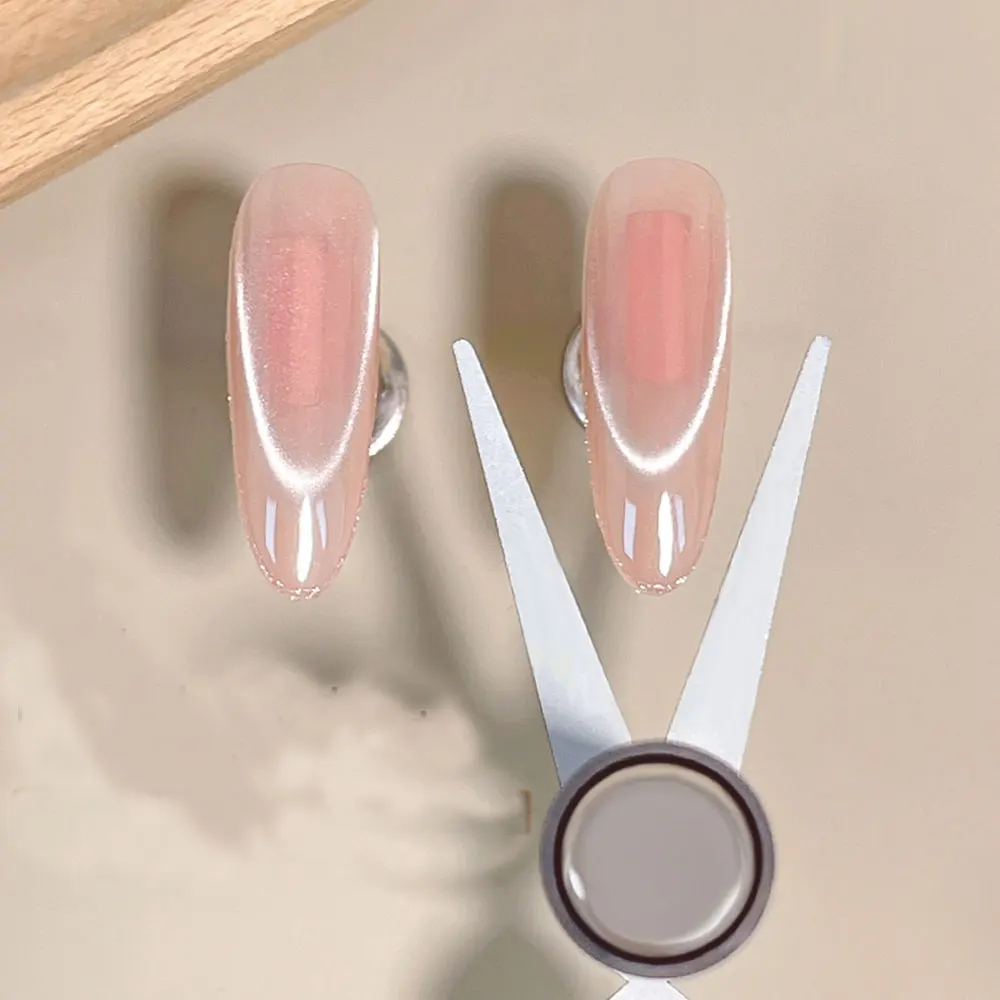 2pcs/set Double Headed Deep V French Cat Eye Magnet Y-shaped Cat Eye Magnet Stick Nails Gel Polish DIY Nail Art Tools