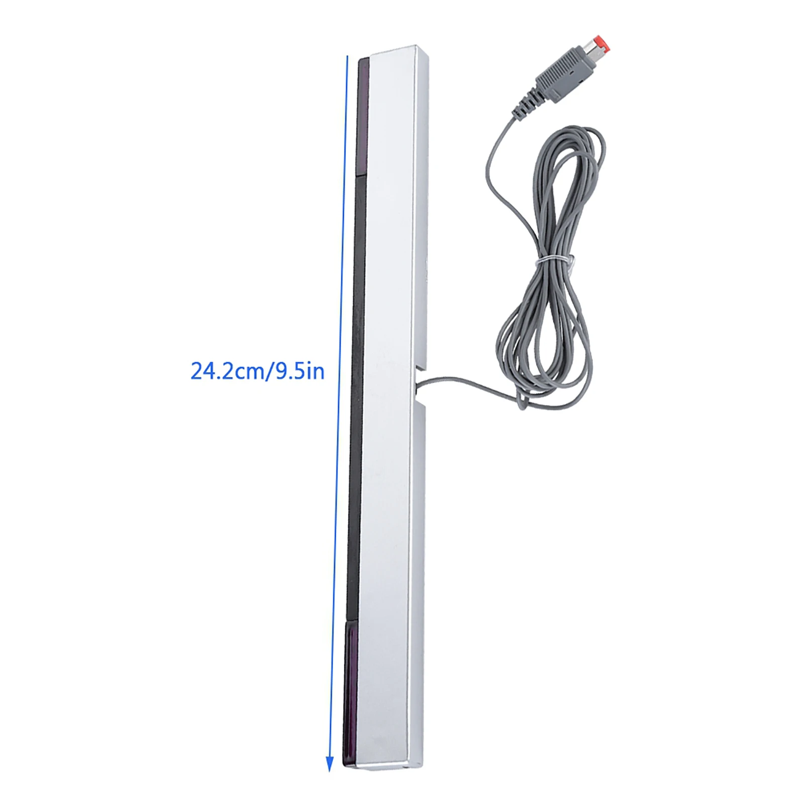 ZK40 Infrared IR Signal Ray Sensor Bar Wired Receiver & Stand for Nintendo WII Console