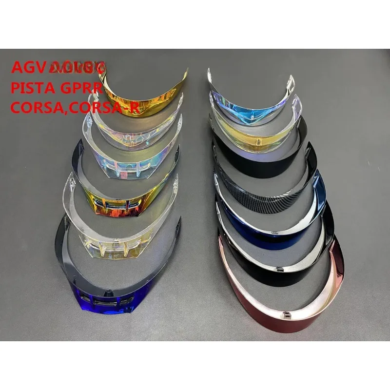 Motorcycle Helmet Accessories AGV Color Spoiler Pista GP/GPR Corsa/Corsa R Motorcycle Helmet Accessories,20 colors