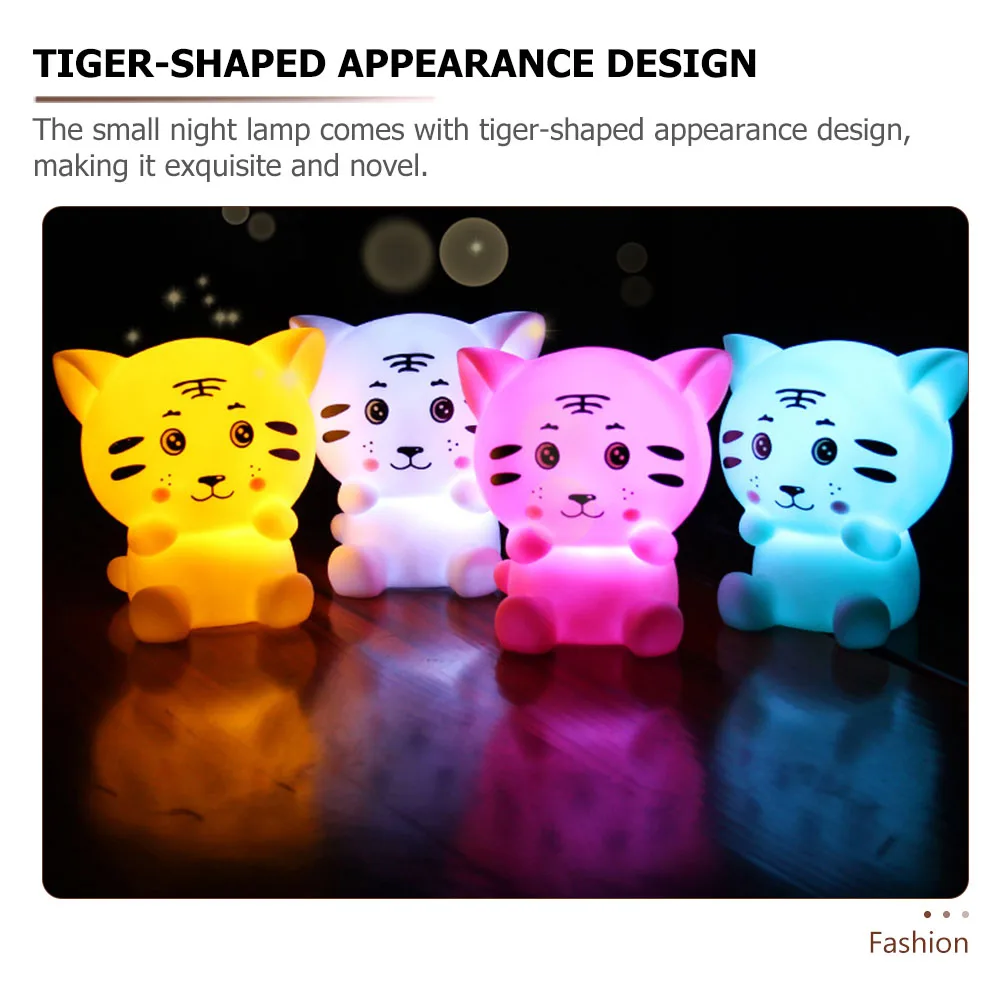 

Adorable Light Toys Durable ABS Random Color Children Gifts Desk Lamp Small Bedside Decorative Creative Cartoon