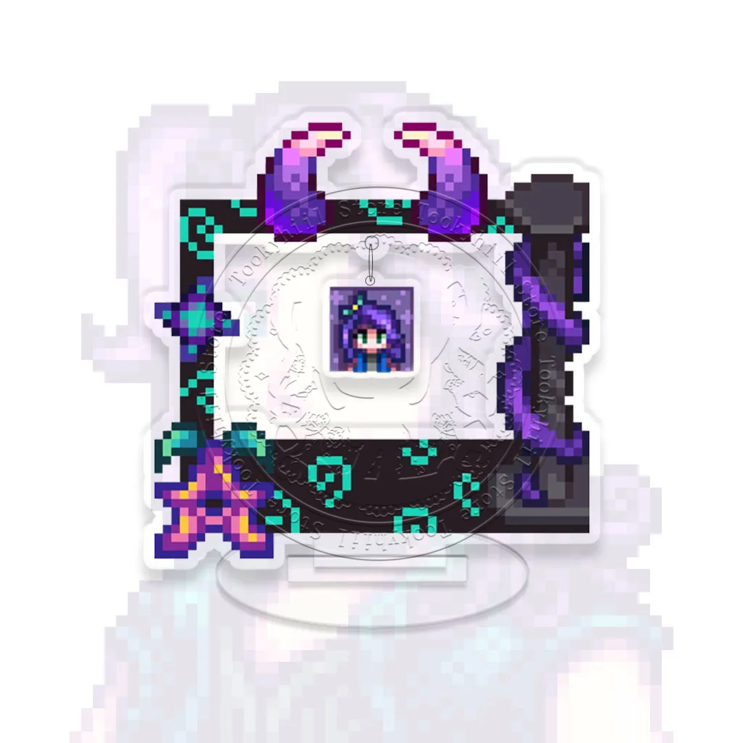 Stardew Valley Swing Acrylic Stand Card Haley Desktop Decorate Sebastian Student Pixels Ornaments Abigail Figure Chicken Decor