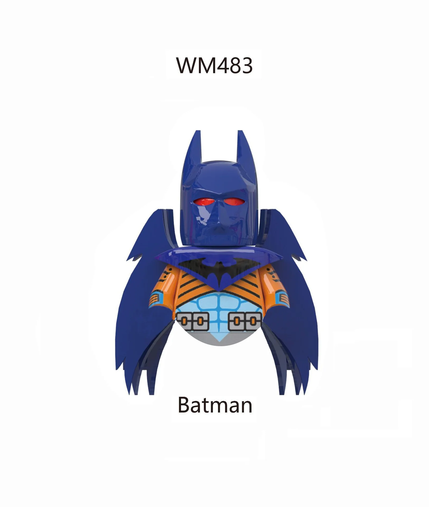 Hot Toys New Marvel Super Hero Batman Building blocks Kids Adult Toys Mini animated characters Brick toys party gifts