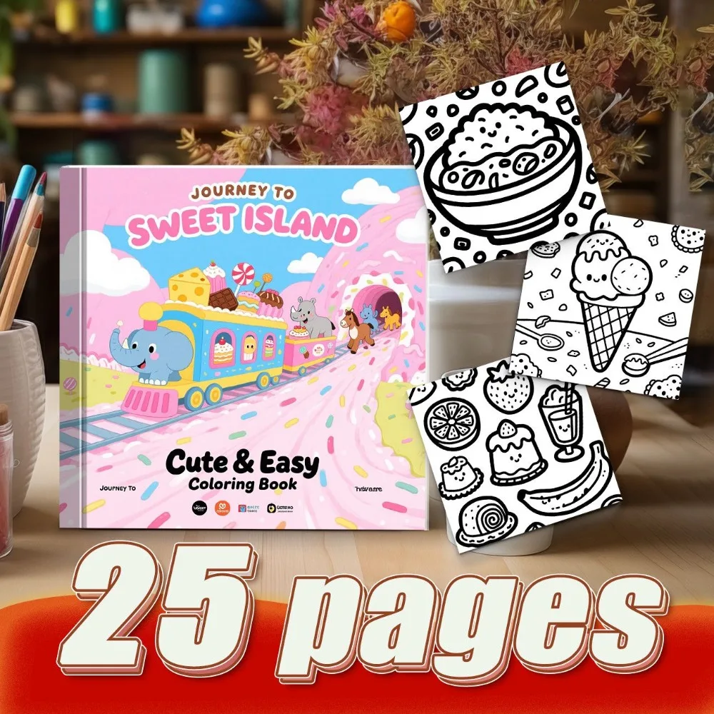 High Quality Original Anime Scenes Anime Coloring Book Leisure Pastime After Class Practice With Small Gifts