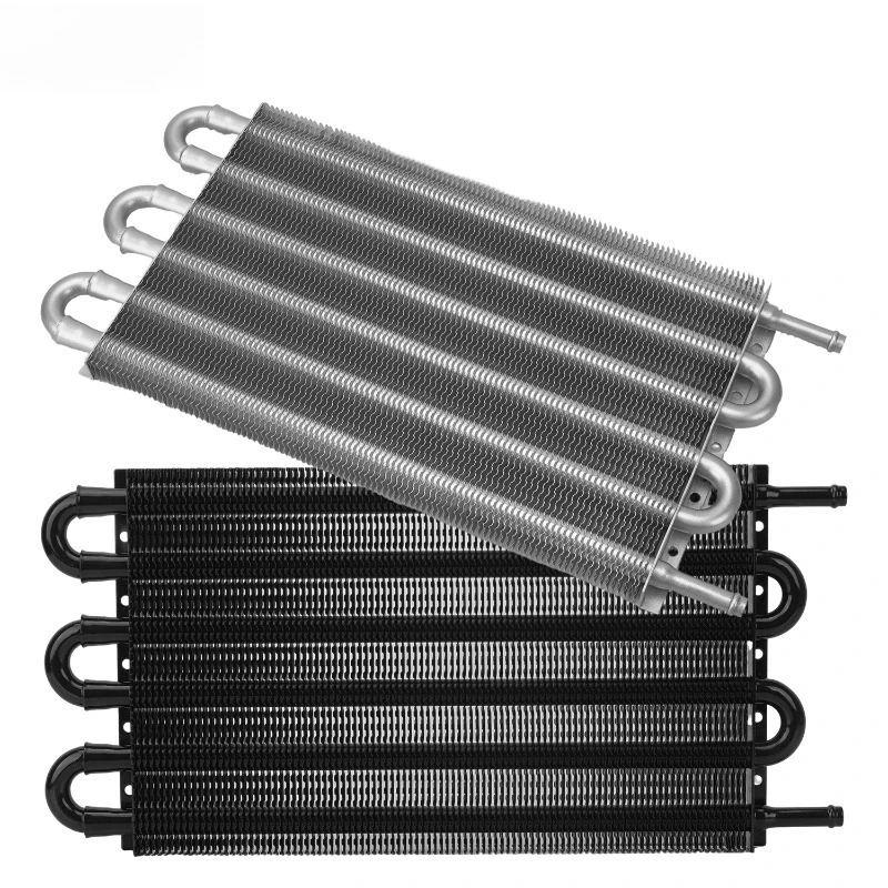 Automobile Radiator Universal Transmission Oil Cooler Modified Pipe Belt Type Air Conditioner Radiator Pipe Type Condenser
