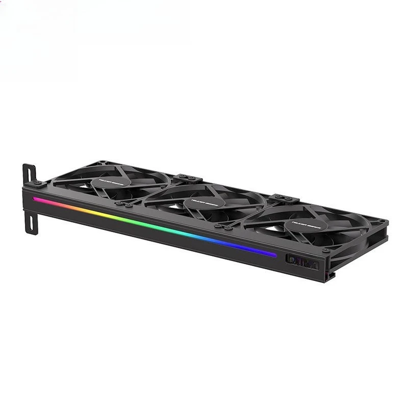 PCI Graphics Card Auxiliary Cooler, VC-C270 GPU Cooling Fan Heatsink for PC Case Heat