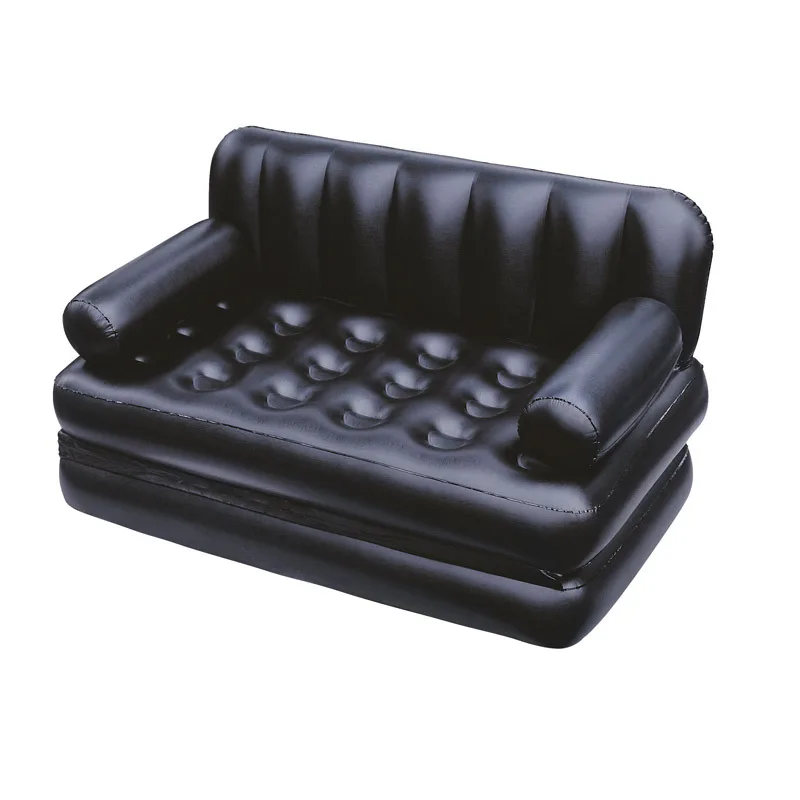 Inflatable Doubleair Sofa Bed Thick Lazy Sofa Bed Portable Folding Furniture In The House Outdoor Garden Terrace Beach Chair