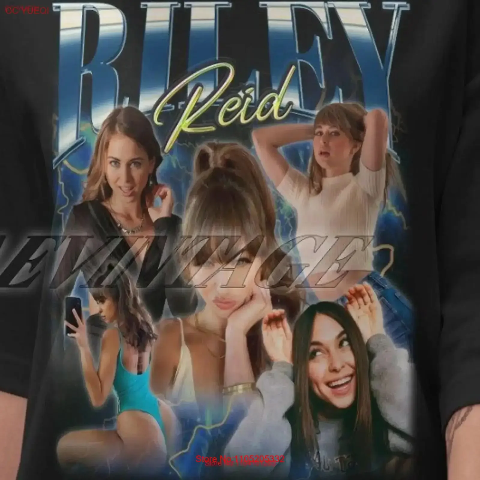 Limitado Vintage Riley Reid camiseta homenaje Fan Merch para mujeres y hombres vintage lavado gráfico diseñador ropa versátil