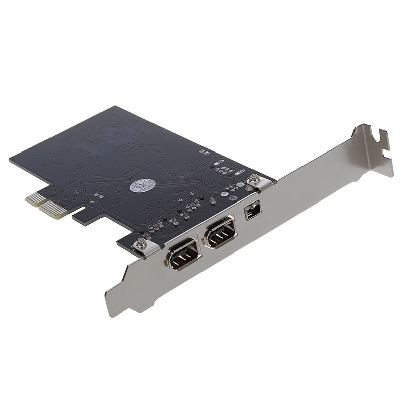PCI Express X1 PCI-E Firewire 1394A IEEE1394 Controller Card 3 Port For Desktop
