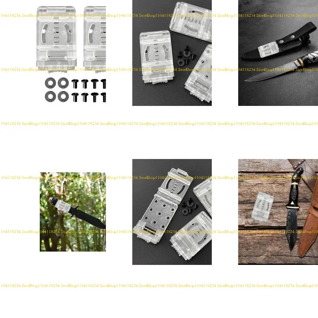 

P9FB Tactic Sheath Back Clip Cutter Belt Clip Multifunctional Belt Clip for Holsters