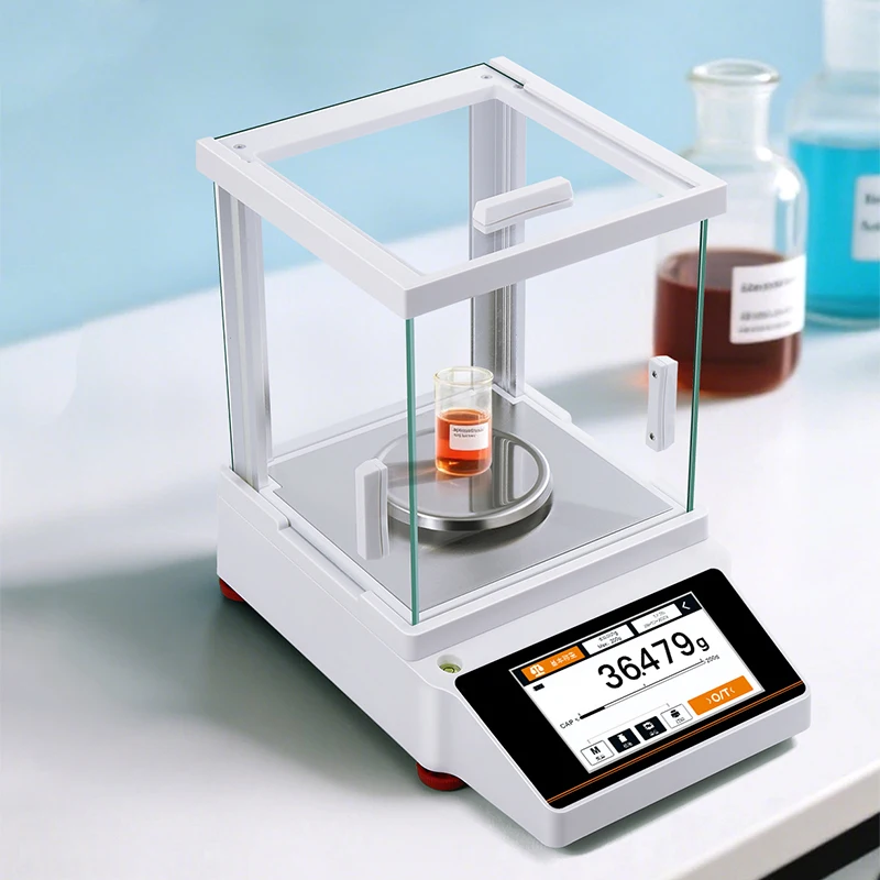 5kg Digital Electronic Laboratory Scale High Precision 0.01g 10mg Touch Screen Display OEM & ODM Supported