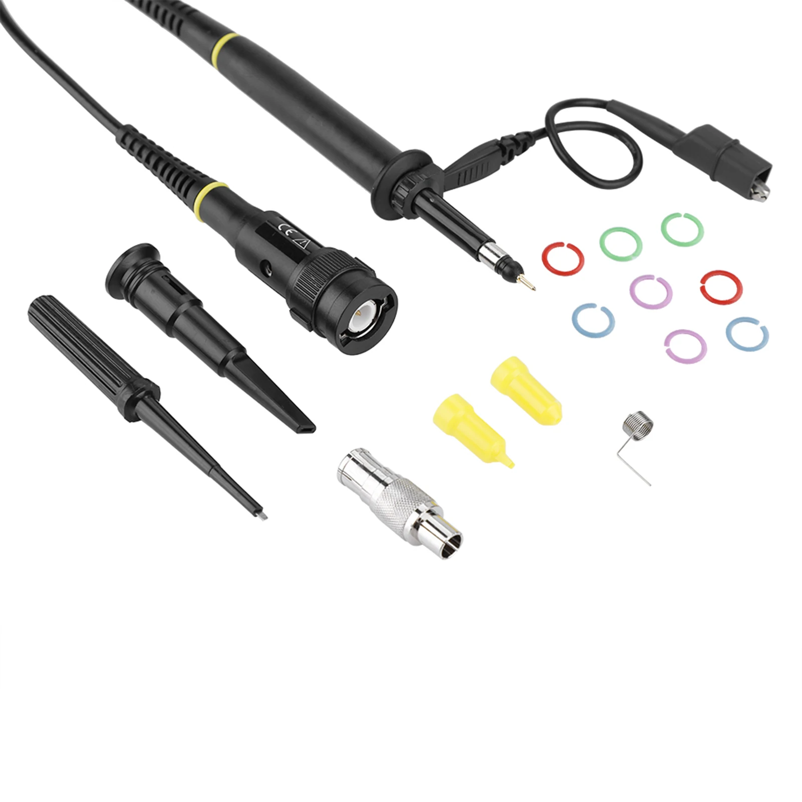 P4250 Oscilloscope High voltage Probe 100:1 2KV 250MHz Crocodile Clip BNC Test Lead Kit