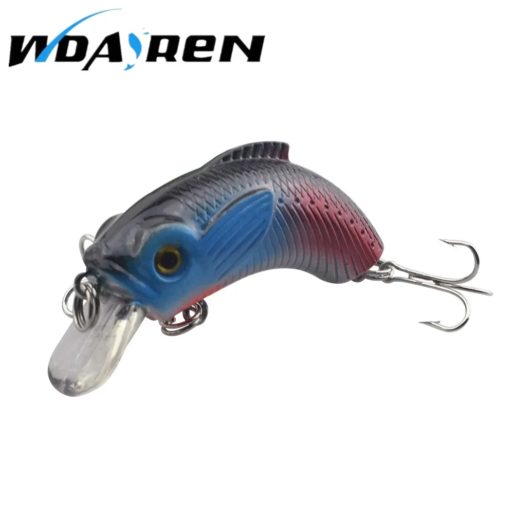 1 Pc Topwater Fishing Lures 5 Colors Floating Wobbler Minnow Popper Lure 5.5cm 9g Hooks Crank Baits Fishing Tackle Tool